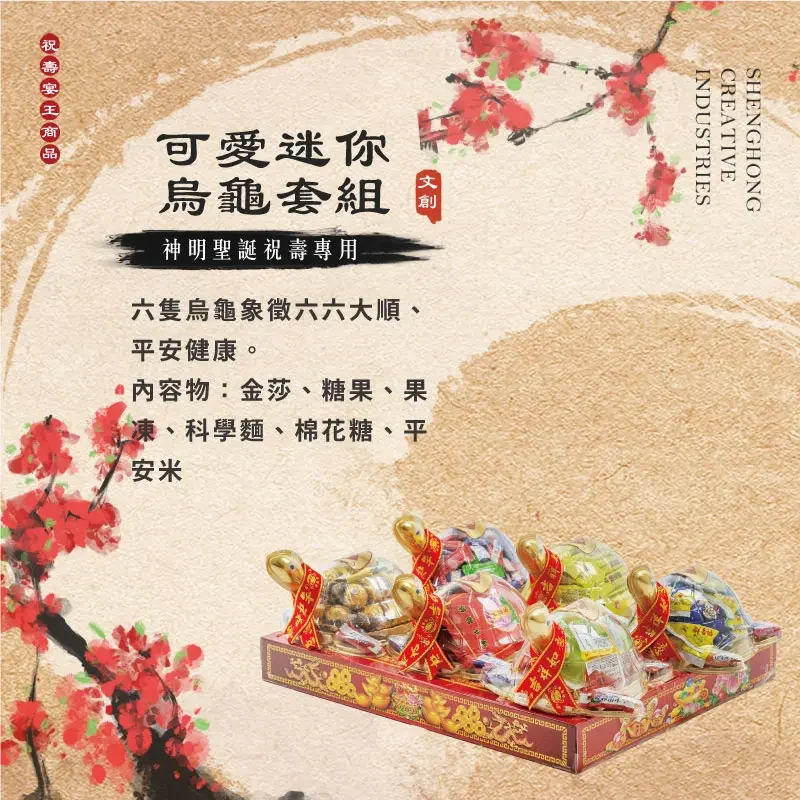 可愛迷你烏龜套組