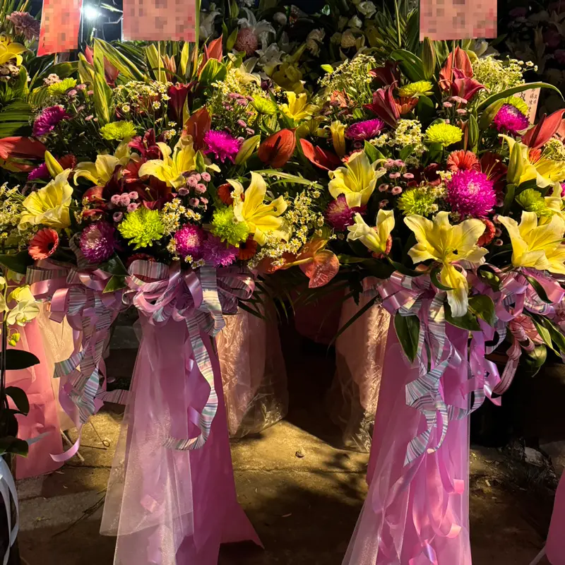 喪用花圈