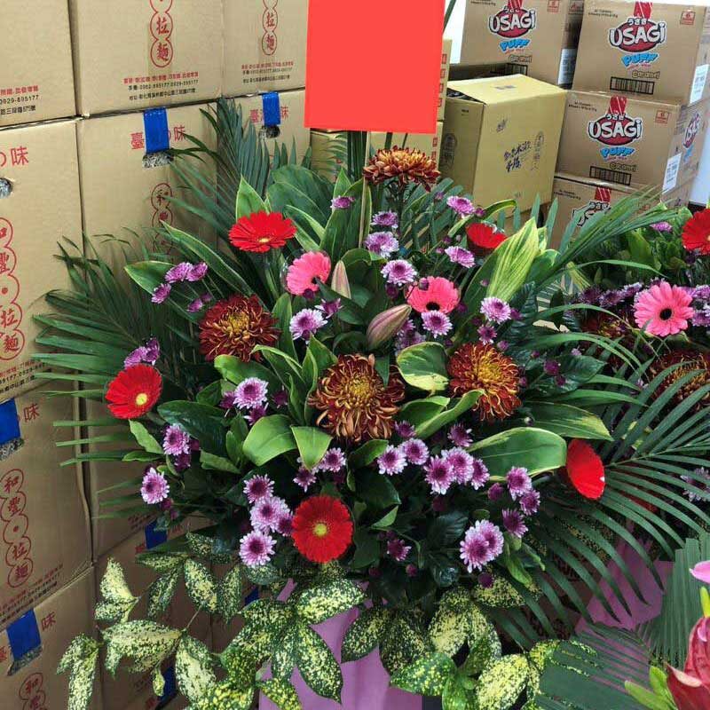 神明祝壽花籃A