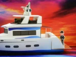 紙紮遊艇