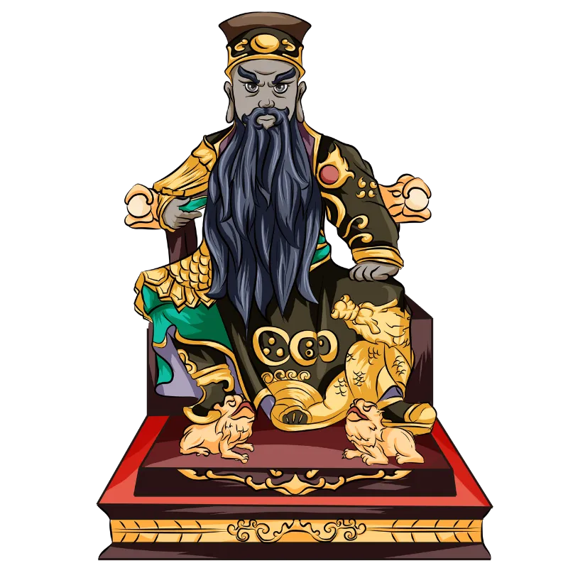 池府千歲Q版神明圖