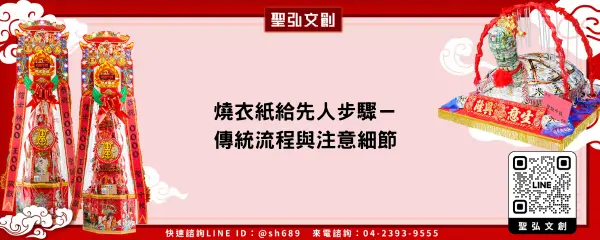 燒衣紙給先人步驟－傳統流程與注意細節